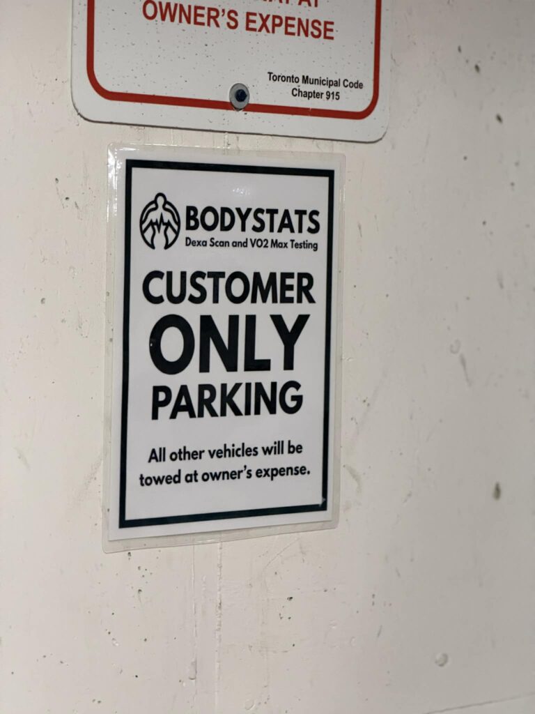 Dexa Scan Toronto Clinic Parking