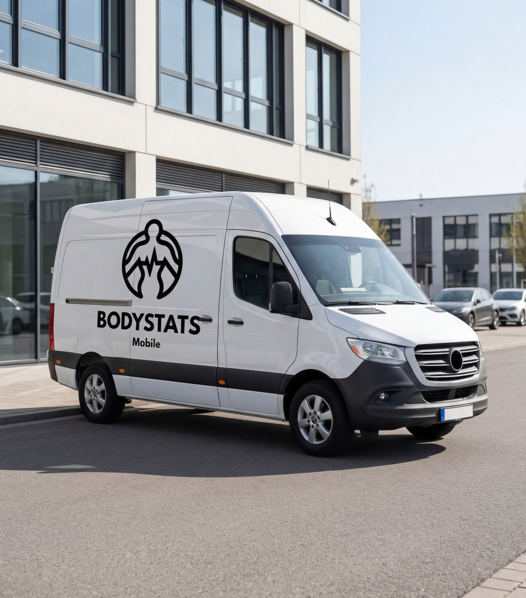 BodyStats Mobile unit bringing clinical-grade body composition testing to your location