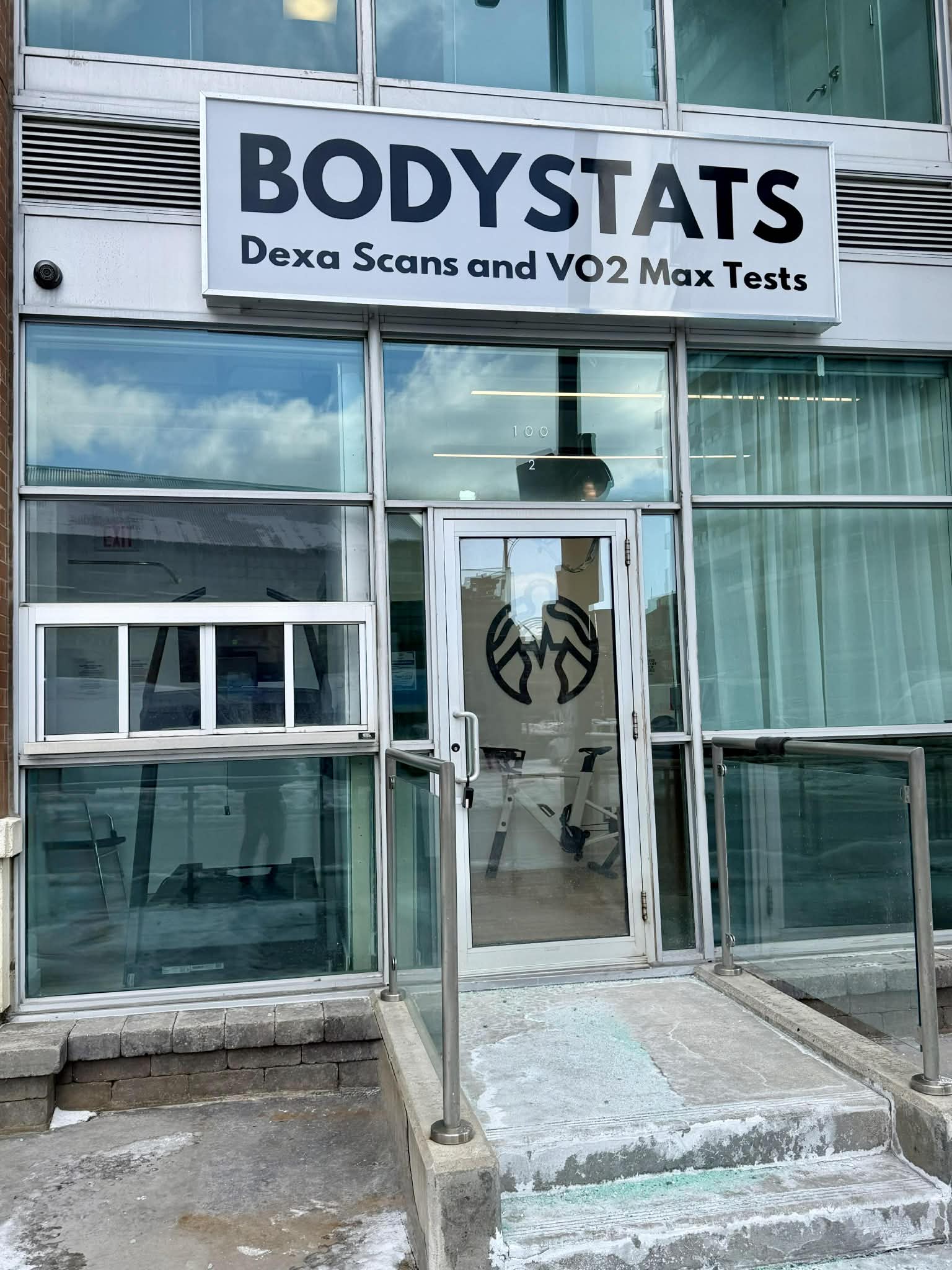 BodyStats Toronto storefront at 100 Western Battery Road, Liberty Village