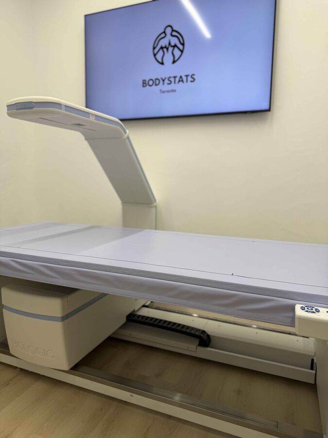 DEXA scan machine at BodyStats