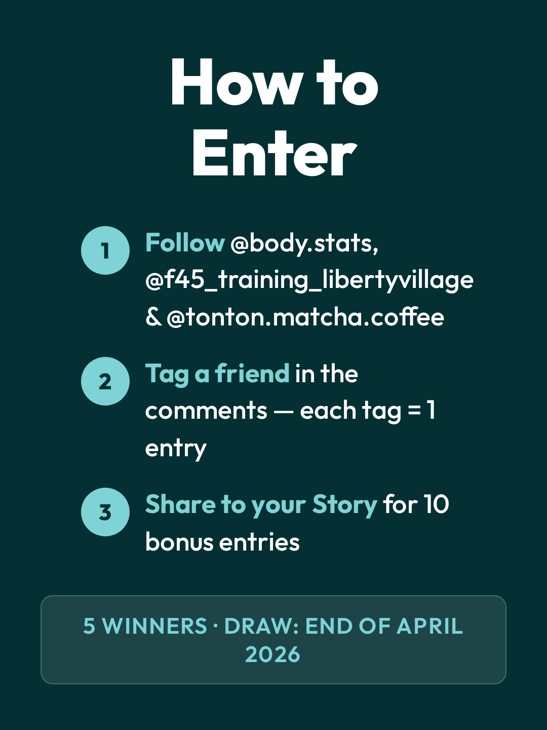 How to Enter the Giveaway