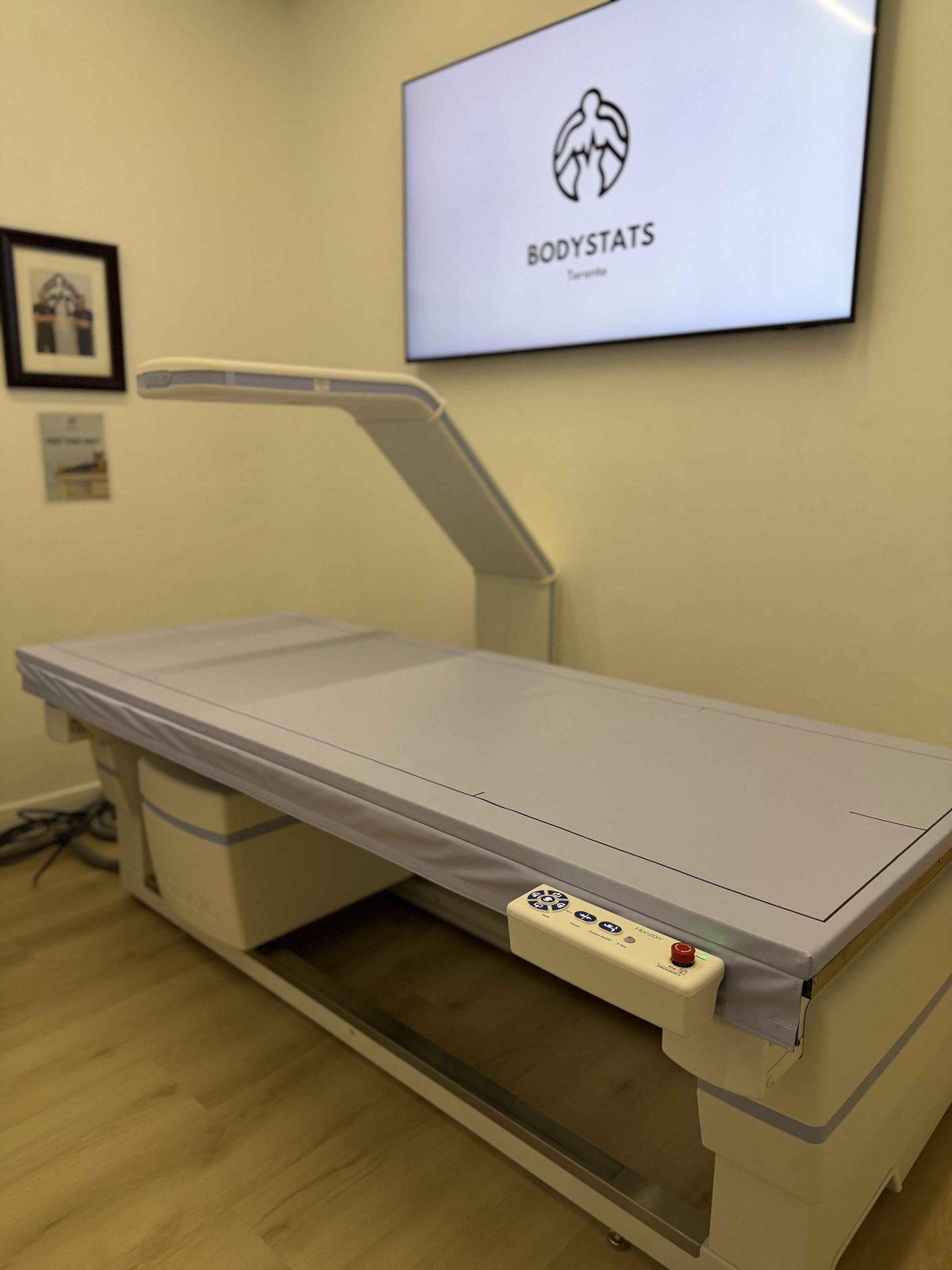 DEXA scanner at BodyStats Toronto Liberty Village studio