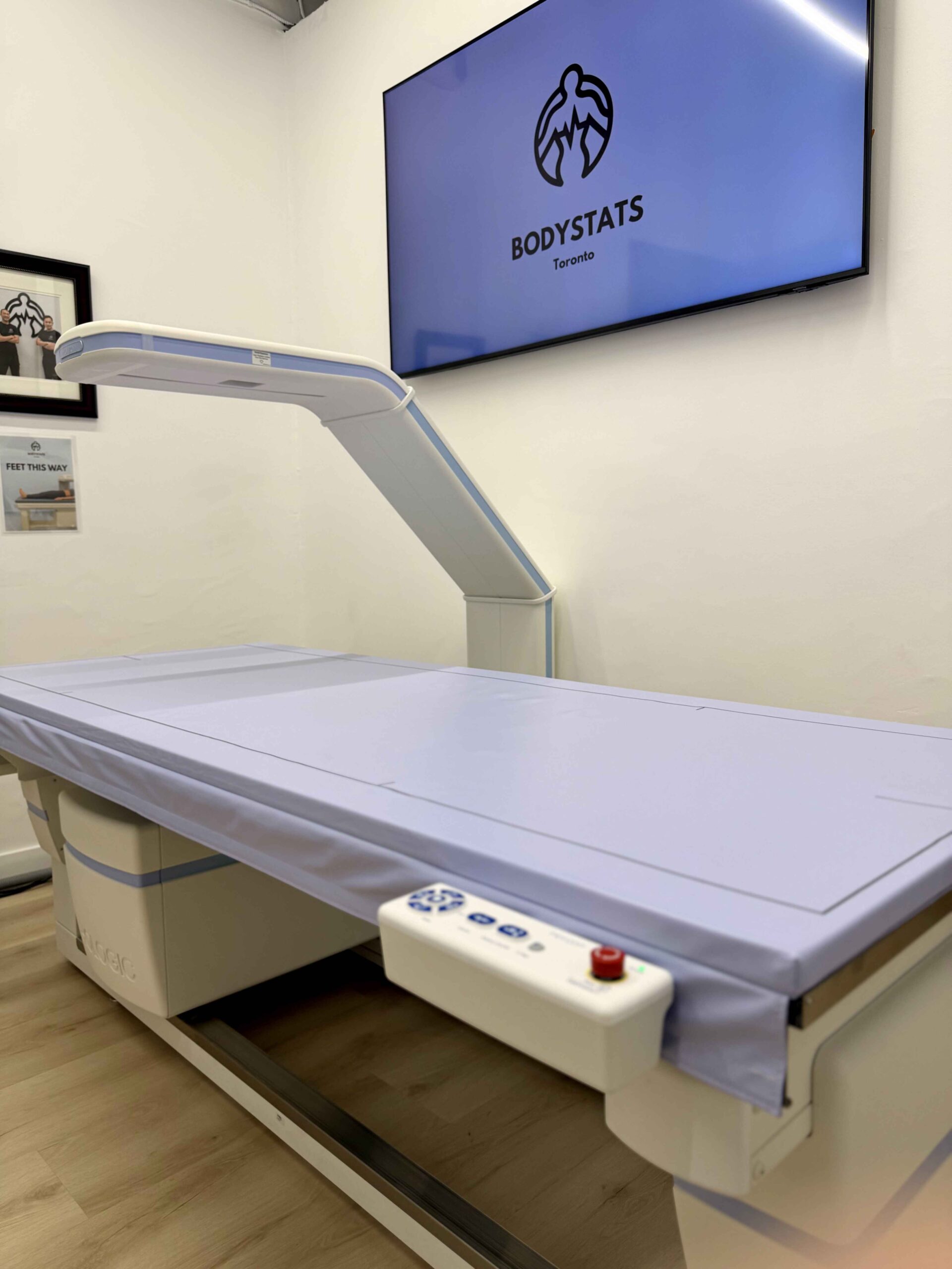 DEXA scanner at the BodyStats Toronto studio