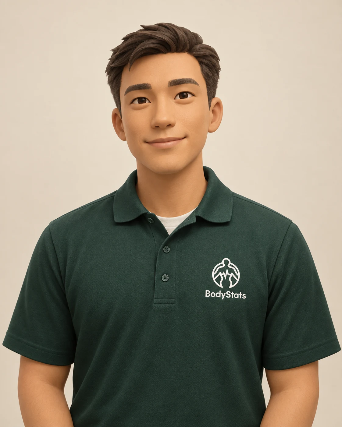 Illustrated BodyStats staff placeholder, not a likeness of Jay Herrera