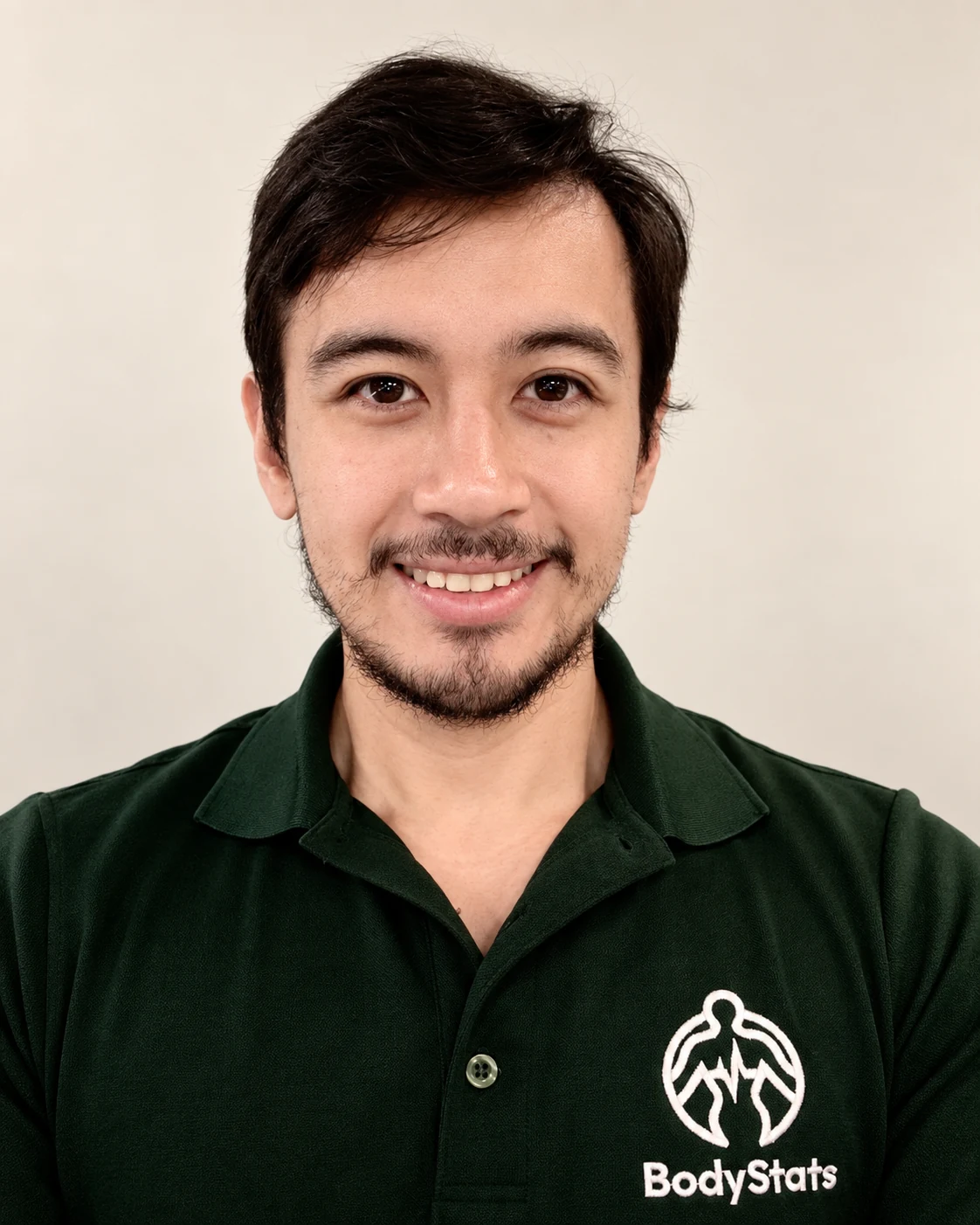 Philip Yu, BodyStats health testing technician