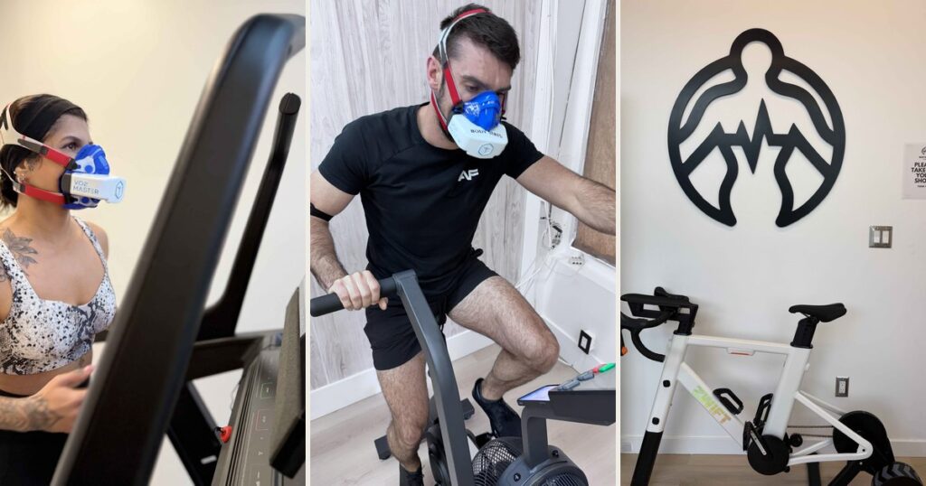 Treadmill, Air Bike and Zwift Bike VO2 Max testing at BodyStats.