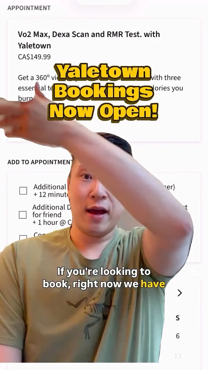 We have opened our bookings for Yaletown! We are starting with our 3 test…